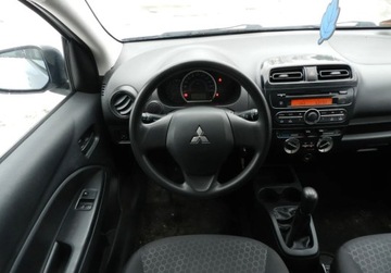 Mitsubishi Space Star Hatchback 5d 1.0 71KM 2014 Mitsubishi Space Star SERWISOWANY Zarejestrowany tani ekonomiczny Benzyna, zdjęcie 6