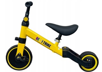 ВЕЛОСИПЕД БАЛАНС, ТРЕХКОЛЕСНЫЙ, ВЕЛОСИПЕД ДЛЯ ЕЗДЫ, 4в1, ДЛЯ РЕБЕНКА, МИНИ-ПОЕЗДКА