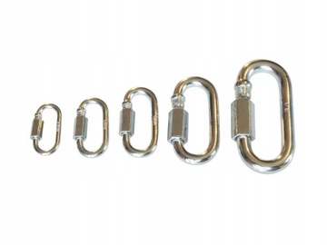 OGNIWO SKRĘCANE KARABIŃCZYK ŁĄCZNIK DO LIN 6 MM