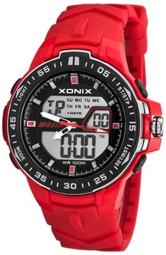 Młodzieżowy Zegarek Dla Chłopaka XONIX WR100m DUAL