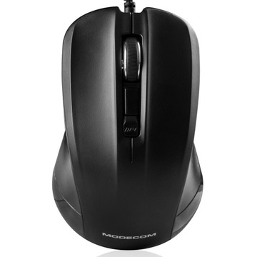 MYSZKA USB MODECOM MC-M9.1 SENSOR OPTYCZNY PRZEWODOWA NA KABLU CZARNA