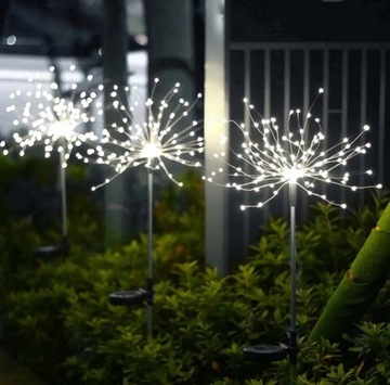 Садовый светильник SOLAR FIREWORK LED одуванчик x2