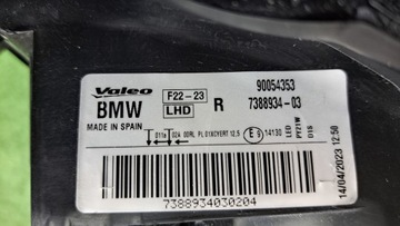 BMW 2 II F22 F23 BI-XENON NATÁČECÍ SVĚTLO PŘEDNÍ