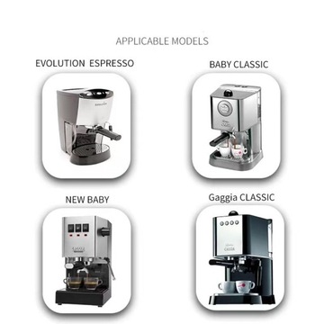 Styl uchwytu z czarnego drewna 58mm GAGGIA Baby Cl