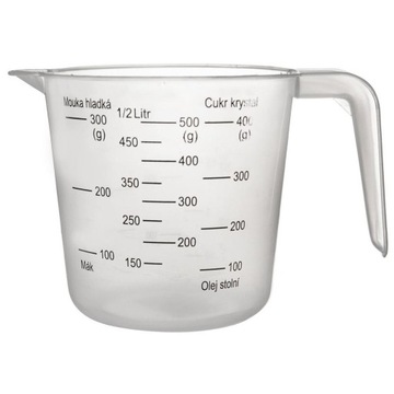 Miarka Kuchenna Kubek z miarką 500 ml