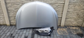 КРЫШКА КАПОТА ДВИГАТЕЛЯ ЛЕВАЯ ПЕРЕДНЯЯ ФОНАРЬ OPEL MOKKA X LED LIFT 2016-2019