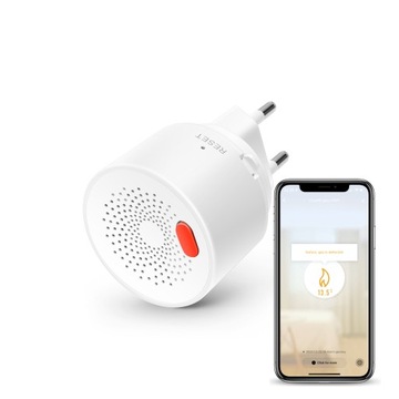 Czujnik detektor Gazu ziemnego LPG WIFI działa bez dodatkowej bramki ZIGBEE