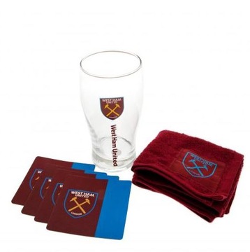 WEST HAM ZESTAW BAROWY ORYGINALNY 6 EL. POKAL