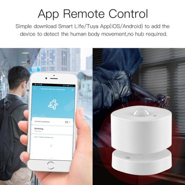Датчик присутствия ZigBee PIR-детектор TUYA