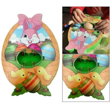 Набор для украшения пасхальных яиц 12 штук Набор игрушек для самостоятельной росписи пасхального яйца