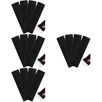 Ступени для уличной лестницы без ковриков, черная лента