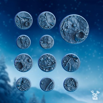 Stormbringers Frozen Forest Bases Set x11 DakkaDak