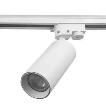 Reflektor GU10 LED na szynę szynoprzewód biały F1