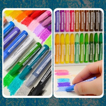 НАБОР ШКОЛЬНЫХ МЕЛКОВ 24 ШТ ДЕТСКИМ ДЛЯ ШКОЛЫ ДЛЯ РИСОВАНИЯ