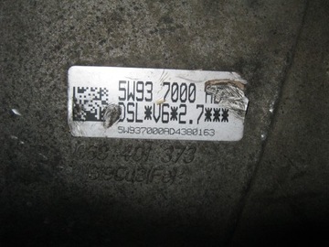ТРАНСМИССИЯ 6HP26 5W937000AD JAGUAR XJ X350 2.7 TD V6