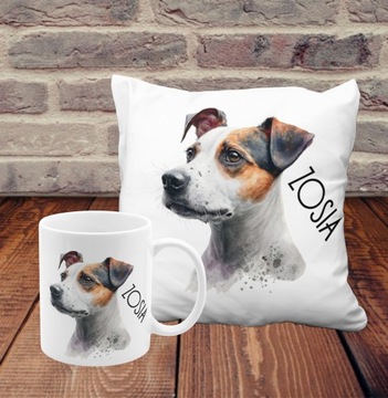 НАБОР ПОДУШЕК JACK RUSSELL JRT С ИМЕНЕМ