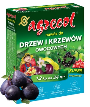 Nawóz do drzew i krzewów owocowych Agrecol 1,2 kg Zdrowe Owoce