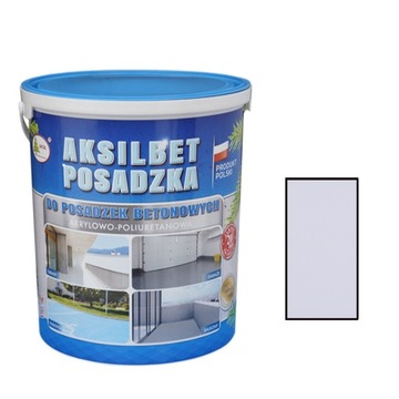 AKSILBET POSADZKA DO BETONU POPIEL RAL7035 5L