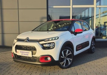 Citroen C3 III Hatchback Facelifting 1.2 PureTech 110KM 2023 Citroen C3 1.2 PB 110KM SHINE EAT FV23 Salon PL Serwis ASO Gwarancja 1.2, zdjęcie 1