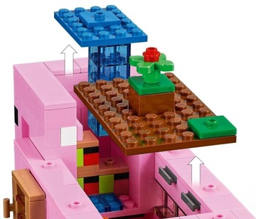 LEGO Minecraft 21170 Свинарник в подарок