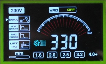ИНВЕРТОРНЫЙ СВАРОЧНЫЙ АППАРАТ 330A ФУНКЦИОНАЛЬНЫЙ НАБОР TIG LCD