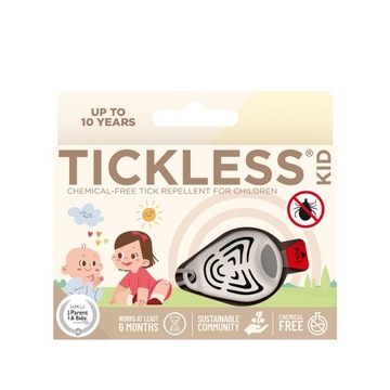 УСТРОЙСТВО ЗАЩИТЫ ОТ КЛЕЩЕЙ ДЛЯ ДЕТЕЙ TICKLESS BABY, БЕЖЕВЫЙ