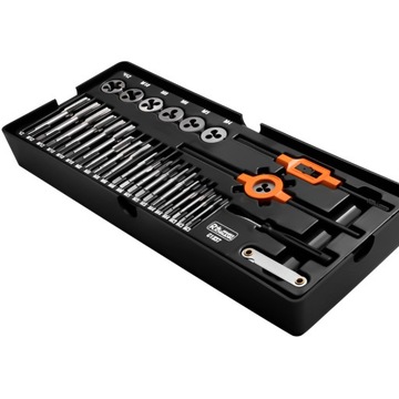 НАБОР МЕТНИКОВ И МАТРИЦ M3-M12, 32 ШТ. ВСТАВКА ДЛЯ МАСТЕРСКОЙ