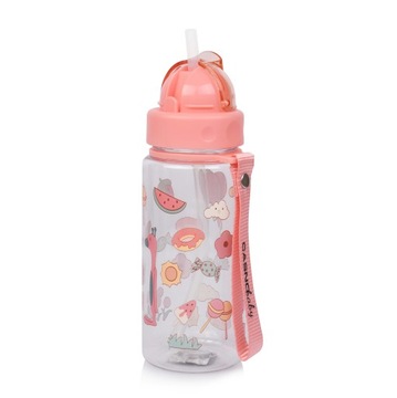 Детская бутылочка, бутылка для воды и соломинка без BPA Casno 0,4л