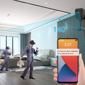 Мини-камера 5MP 4G PIR с аккумулятором