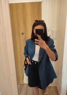 Синяя куртка