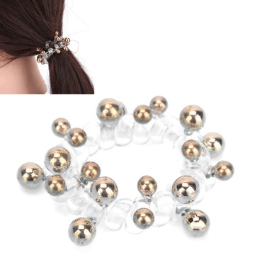 Женские разноцветные спиральные резинки для волос.