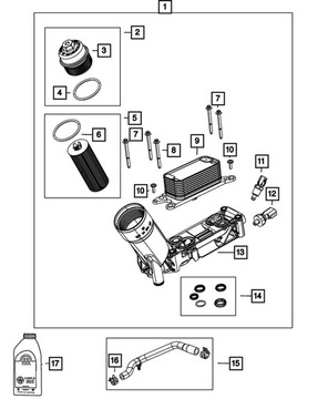 SENZOR TEPLOTY VODY JEEP WRANGLER JK 3.6