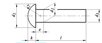 Заклепка шариковая 4x14-Cu DIN 660 1000 шт.