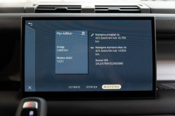 Land Rover Defender IV (L663) Hard Top 90 3.0D R6 250KM 2024 Land Rover Defender 3.0D 250KM. Gwarancja 07.2030., zdjęcie 25