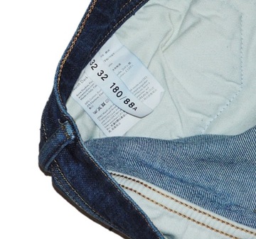 ACNE STUDIOS 'NORTH DARK BLUE' MĘSKIE JEANSY 32/32 SKINNY