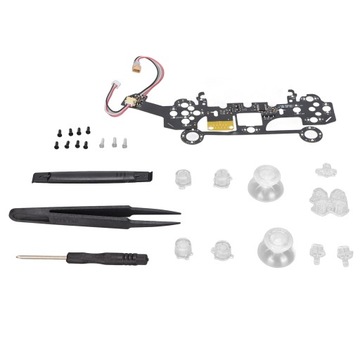 Лицевые кнопки с подсветкой, тип d-pad, 8 цветов, 19 режимов, классика DIY