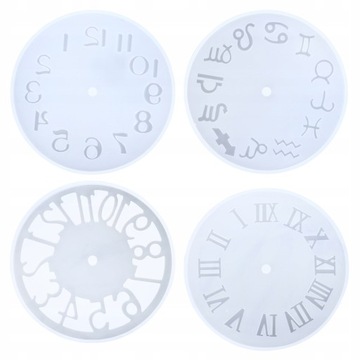 Form epoksydowych Żywica zegar formy