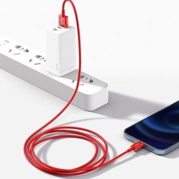 Кабель Baseus Superior, USB-A - Lightning, 2.4A, 1 м