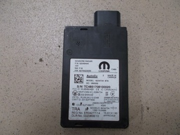 RADAR MODUL SENSOR FIAT 500X RENEGADE 52049444 TYL