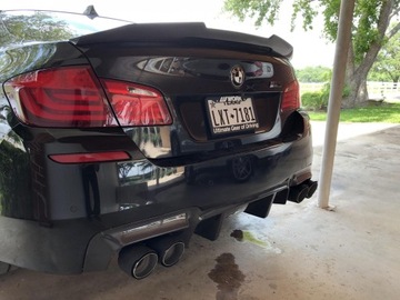 SPOILER HOKEJ KLAPY TYLNEJ BMW F10 SKRZYDŁO CARBON