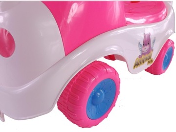 ПОЕЗДКА НА ПУШЕРЕ ДЛЯ ДЕТЕЙ HIPCIO ДЛЯ ДЕТЕЙ ХРАНЕНИЕ РОГ СПИНКА 30 КГ