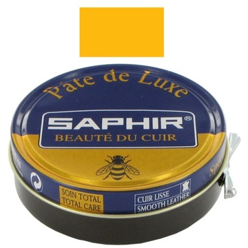 SAPHIR Pate de Luxe Pasta do butów 50 ml Żółty Jaune 79
