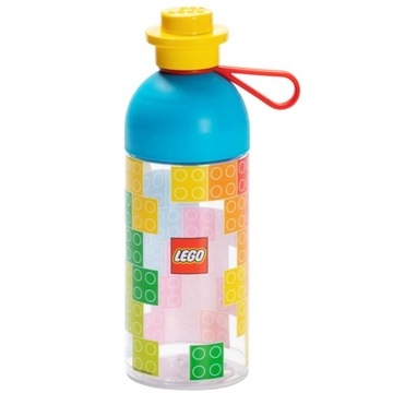 Bidon LEGO - Butelka na wodę Przezroczysta 500 ml (Iconic)