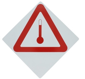 TABLICA ADR TERMOMETR MAT. O PODW. TEMP. WKŁAD