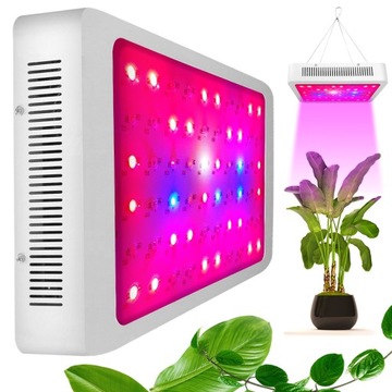 Панельный подвесной светильник для выращивания растений HEVA 60 LED UV + FAN