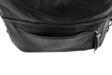 Plecako torebka damska TOREBKA PLECAK 2w1 na ramię worek klasyczny