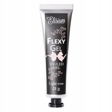 ELISIUM FLEXY GEL ŻEL UV LED Light Rose 25g