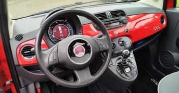 Fiat 500 II Seria 4 1.2 69KM 2015 Fiat 500 Fiat 500 1,2MPI 69KM 35tys km czujniki park, klimatronic, szklany, zdjęcie 16