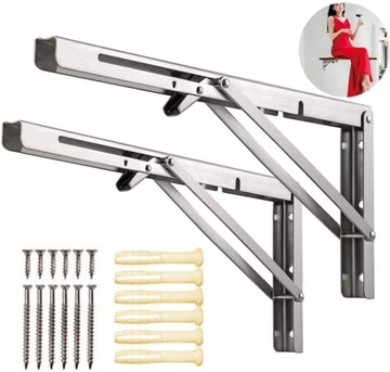 WSPORNIK PÓŁKI PODPÓRKA POD PÓŁKĘ 2SZT 500×170MM