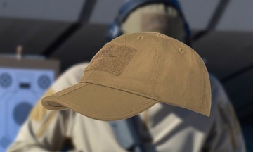 Czapka z daszkiem Helikon Folding Regulowana Składana Bejsbolówka Coyote